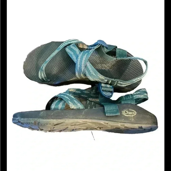 Men's CHACO Sandals Size 12 M Green - Picture 4 of 5